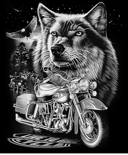 Rock Rebirth — signature wolf print